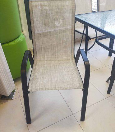 Conjunto de mesa y 6 sillas de terraza Gasco, sillas
