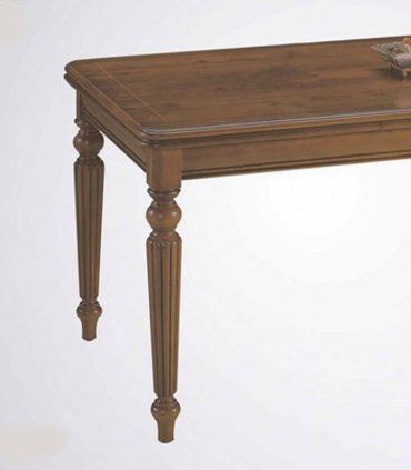 Mesa rectangular extensible clásica Kali de Ámbar Muebles