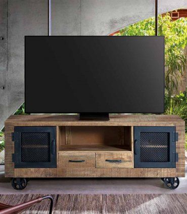 Mesa de televisión industrial con ruedas Copi