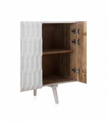 Aparador macizo de madera de mango Katrine, detalle