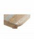 Mesa de comedor de mango natural Manabí, detalle
