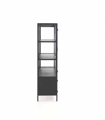 Vitrina metálica de 3 puertas Altiro, lateral