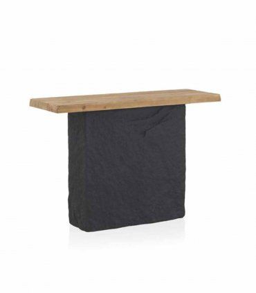 Mueble entrada chapado en abeto natural Mofongo