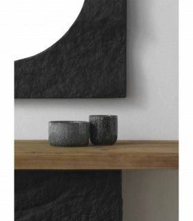 Mueble entrada chapado en abeto natural Mofongo, detalle