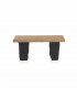 Mesa de centro de chapa de abeto natural Mofongo de Ámbar Muebles