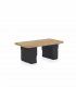 Mesa de centro de chapa de abeto natural Mofongo de Ámbar Muebles