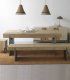 Mesa comedor chapada en abeto Chillwood