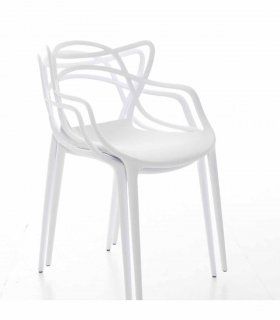 Silla apilable de resina Star