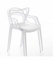 Silla apilable de PVC Star