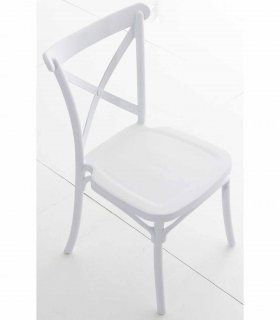 Silla apilable de resina Basic