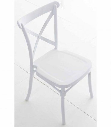 Silla apilable de resina Basic