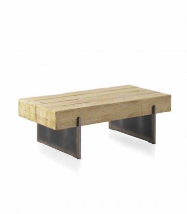 Mesa de centro de madera Avec