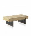 Mesa de centro de madera Avec
