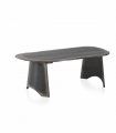 Mesa de centro efecto metalizado Moon