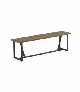 Banco de madera Viga I