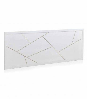 Cabecero de madera lacado en blanco Lila