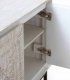 Aparador de madera blanca Tina de Ámbar Muebles