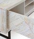 Mueble TV de madera blanca Tina de Ámbar Muebles