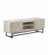 Mueble TV de madera blanca Tina de Ámbar Muebles