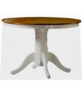 Mesa de comedor redonda colonial Windsor de Ámbar Muebles.