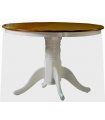 Mesa de comedor redonda colonial Windsor