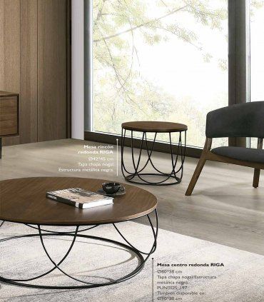 Mesa de centro redonda Dunes de Ámbar Muebles