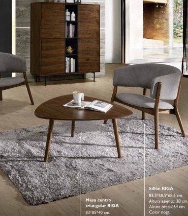 Mesa de rincón triangular Dunes de Ámbar Muebles