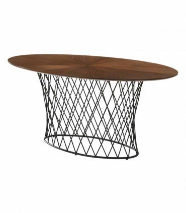 Mesa de comedor oval Dunes de Ámbar Muebles