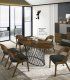 Mesa de comedor oval Dunes de Ámbar Muebles