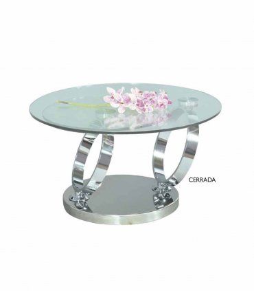 Mesa de centro Cristal Flex de Ámbar Muebles
