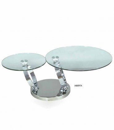 Mesa de centro Cristal Flex de Ámbar Muebles