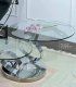 Mesa de centro Cristal Flex de Ámbar Muebles