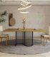 Mesa de comedor Tapa de madera Nilo II de Ámbar Muebles