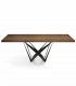 Mesa de comedor con Tapa de madera Adara II de Ámbar Muebles
