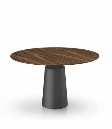 Mesa de comedor redonda Stela de Ámbar Muebles