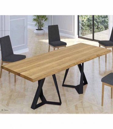 Mesa de comedor Doble Tryp de Ámbar Muebles