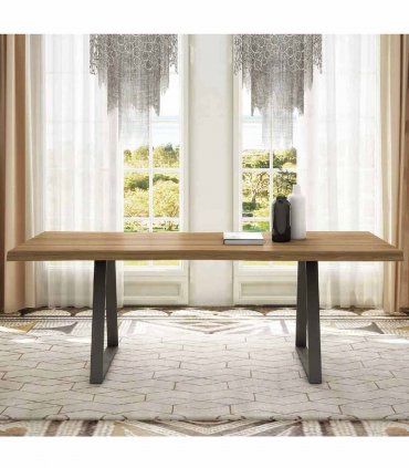 Mesa de comedor madera Trap de Ámbar Muebles