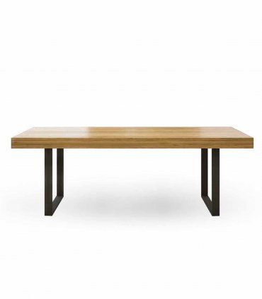 Mesa extensible de madera Rebeca de Ámbar Muebles