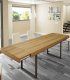 Mesa extensible de madera Rebeca de Ámbar Muebles