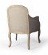 Sillón de madera tapizado Leo