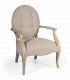 Sillones de madera tapizados Virginia