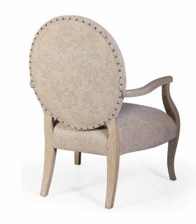 Sillones de madera tapizados Virginia