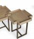 Set de dos mesitas auxiliares Lace de Ámbar Muebles