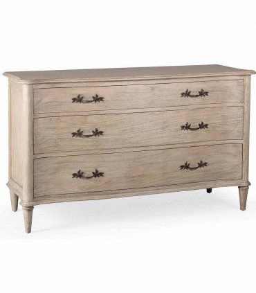 Cómoda de madera de mindi Basic de Ámbar Muebles