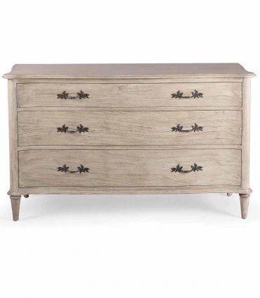 Cómoda de madera de mindi Basic de Ámbar Muebles