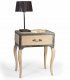 Mesita de noche de madera Benac de Ámbar Muebles
