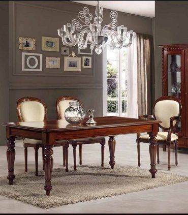 Mesa de comedor de madera Vital de Ámbar Muebles