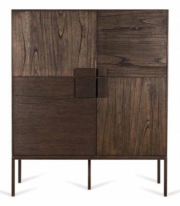 Armario con estantes Lewis de Ámbar Muebles