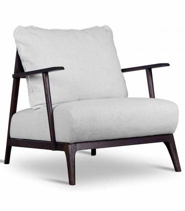 Sillones étnicos tapizados Saoko de Ámbar Muebles