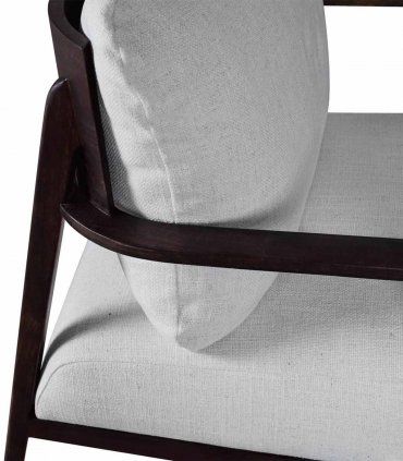 Sillones étnicos tapizados Saoko de Ámbar Muebles